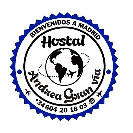 Hostal Andrea Granvia Madrid Bagian luar foto
